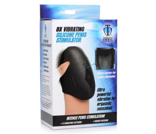 Vibrating Silicone Penis Sleeve