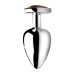 Tiger Eye Heart - Butt Plug - Large