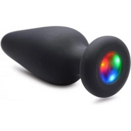 Silicone Light Up Butt Plug - Small
