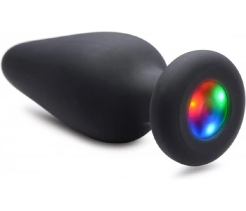 Silicone Light Up Butt Plug - Small