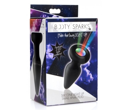 Silicone Light Up Butt Plug - Small