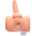 Ass Bung - Clear Hollow Anal Dilator with Plug - Extra Large