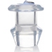 Ass Bung - Clear Hollow Anal Dilator with Plug - Extra Large