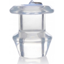 Ass Bung - Clear Hollow Anal Dilator with Plug - Extra Large