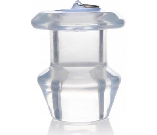 Ass Bung - Clear Hollow Anal Dilator with Plug - Extra Large