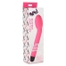 XR Brands Inmi Curved Vibrator 10-Mode Silicone Pink Compact Model