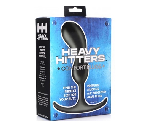 Premium Silicone Weighted Prostate Plug - Medium