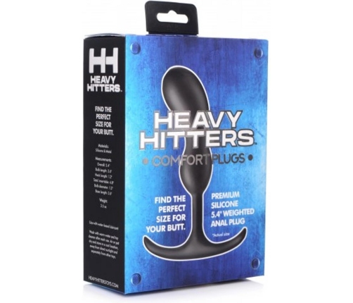 Premium Silicone Weighted Prostate Plug - Small