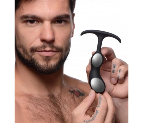 Premium Silicone Weighted Prostate Plug - Small