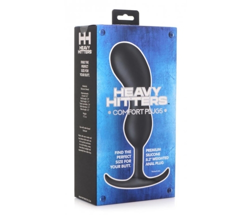 Premium Silicone Weighted Prostate Plug - Extra Large