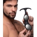 Premium Silicone Weighted Prostate Plug - Extra Large