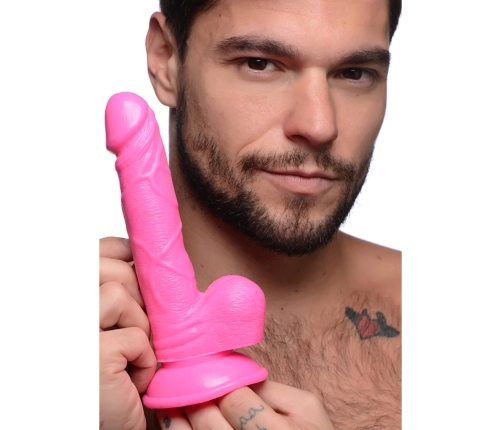 POP - Dildo with Balls - 6.5 / 16.5 cm