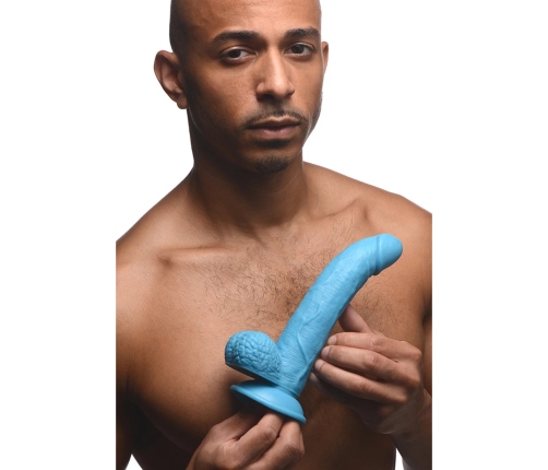 POP - Dildo with Balls - 7.5 / 19 cm