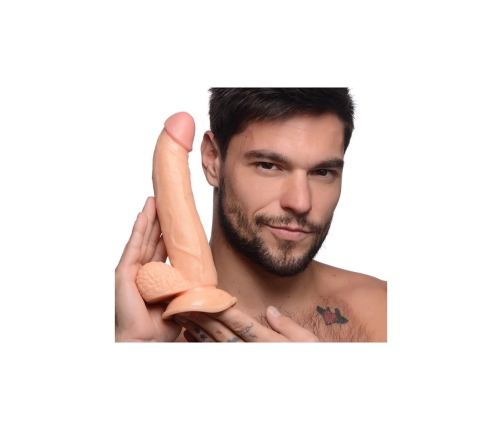 POP - Dildo with Balls - 7.5 / 19 cm