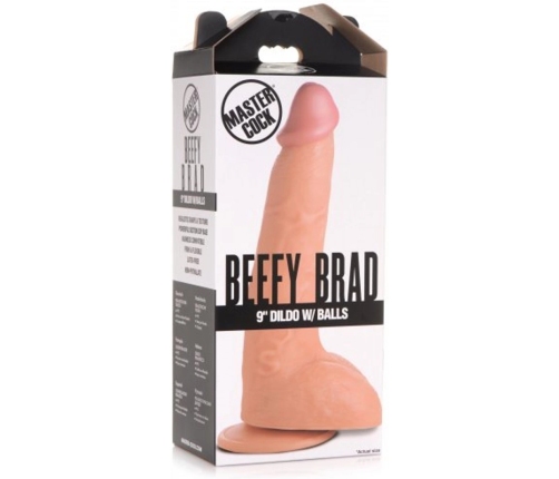 Beefy Brad - Dildo with Balls - 9 / 23 cm