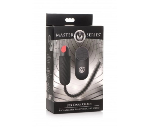 Dark Chain - Rechargeable Silicone Utheral Sounding