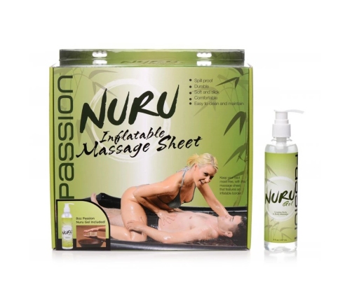 Nuru - Inflatable Massage Sheet and Gel Kit