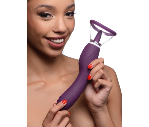 Lickgasm - 8x Licking and Sucking Vibrator - Purple