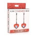 Light Up - Silicone Heart Tweezers Nipple Clamps