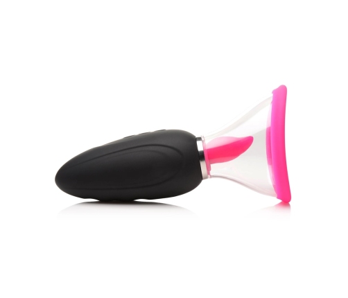 Lickgasm Mini - 10x Licking and Sucking Stimulator - Pink