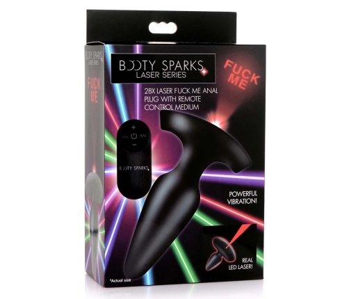 Laser Fuck Me - Butt Plug with Remote Control - Medium