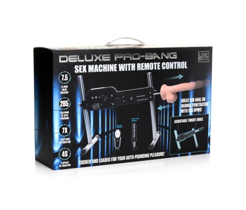 Deluxe Pro-Bang - Remote Control Sex Machine