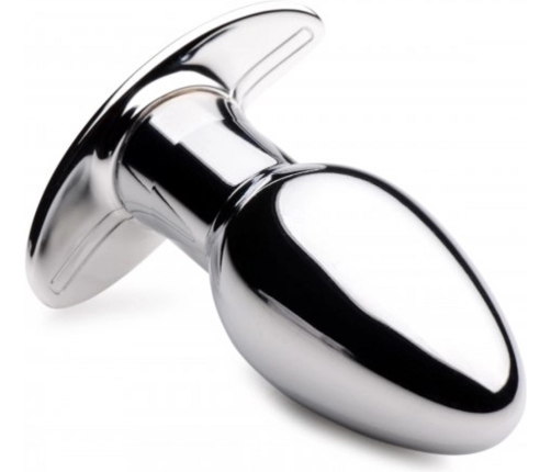 Chrome Blast - Rechargeable Butt Plug - Small