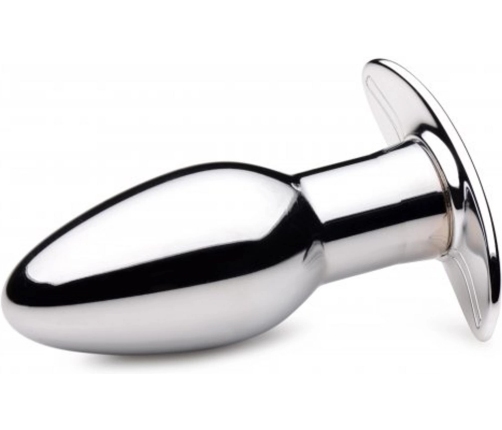 Chrome Blast - Rechargeable Butt Plug - Small