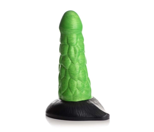 Radioactive Reptile - Thick Scaly Silicone Dildo
