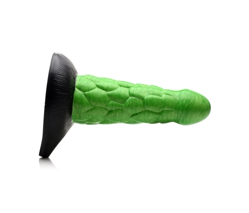 Radioactive Reptile - Thick Scaly Silicone Dildo