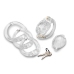 Double Lockdown - Lockable Adjustable Chastity Cage