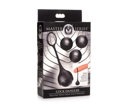 Cock Dangler - Silicone Penis Strap with Weights