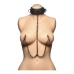 XR Brands Collared Temptress Adjustable Neoprene Collar with Chains