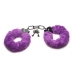 Cuffed in Fur - Furry Handcuffs - Purple