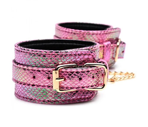 Bondage Set with Snake Print