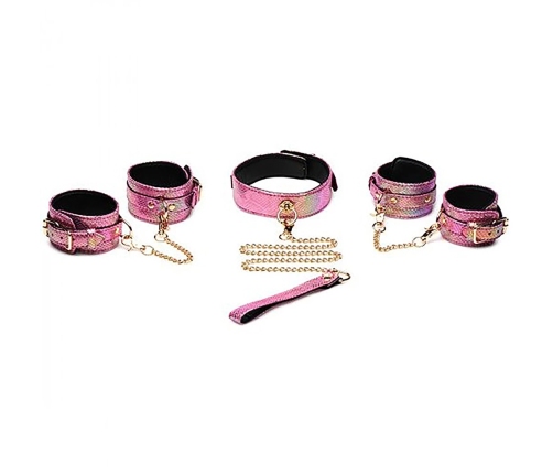 Bondage Set with Snake Print