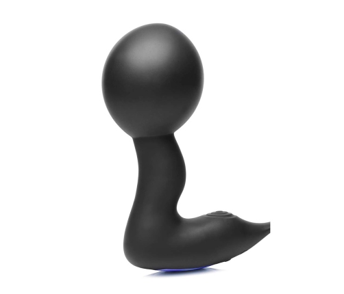 Inflatable and Vibrating Prostate Plug + Cock and Ball Ring