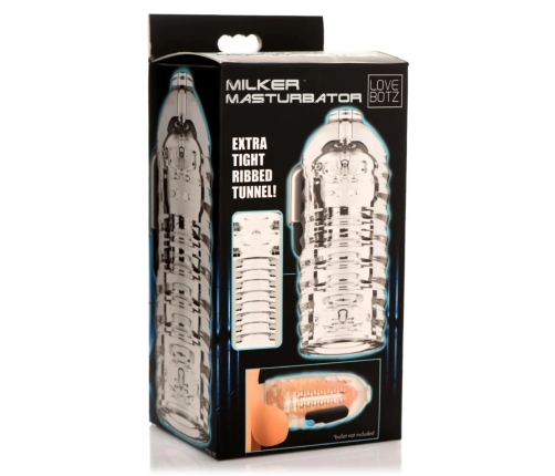 Milker TPE Masturbator - Clear
