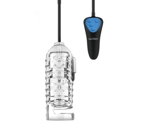 Milker TPE Masturbator - Clear