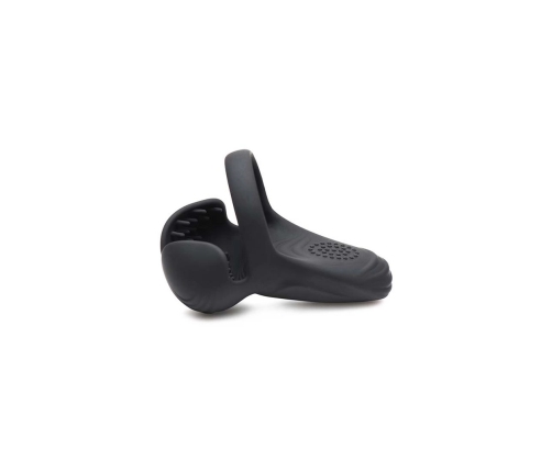 Silicone Cock and Ball Ring with Remote Control