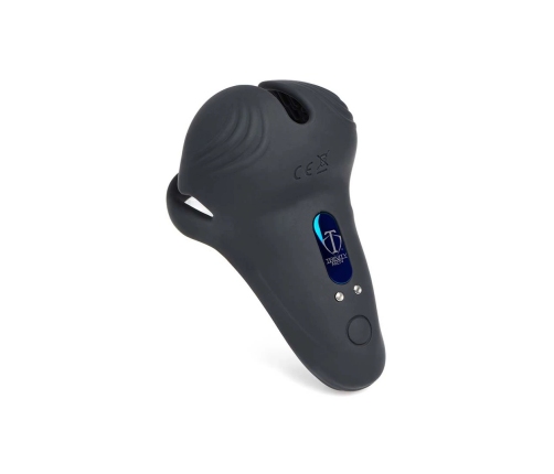 Silicone Cock and Ball Ring with Remote Control