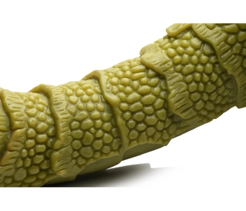 Swamp Monster Scaly Silicone Dildo - Black