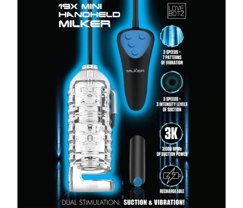 Mini Handheld Milker - Black