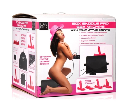 Saddle Ultimate Sex Machine - Black