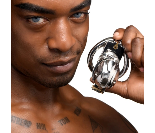 Deluxe Lockable Chastity Cage