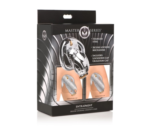 Deluxe Lockable Chastity Cage