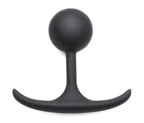Comfort Plugs Silicone Weighted Round Plug 3.3 - Black