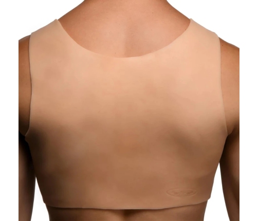 Perky Pair D-Cup Silicone Breasts - Flesh