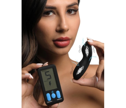 E-Stim Panty Vibe with Remote Control - Black