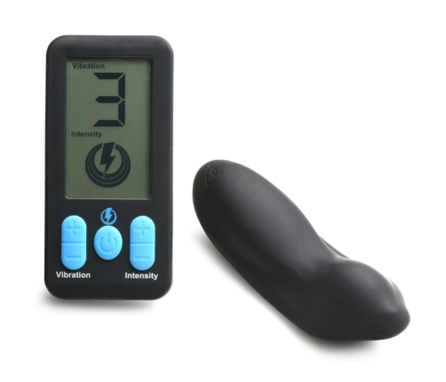 E-Stim Panty Vibe with Remote Control - Black